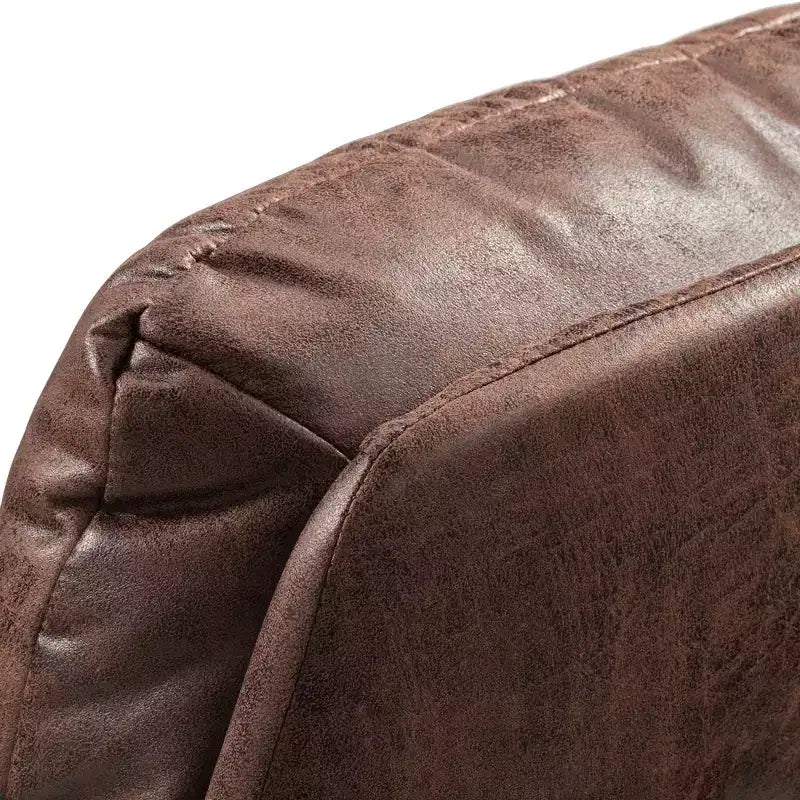 Chaise de bureau en similicuir suédé