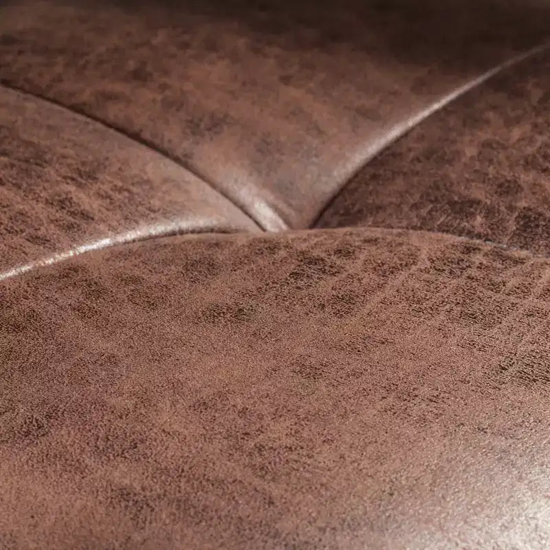 Chaise de bureau en similicuir suédé