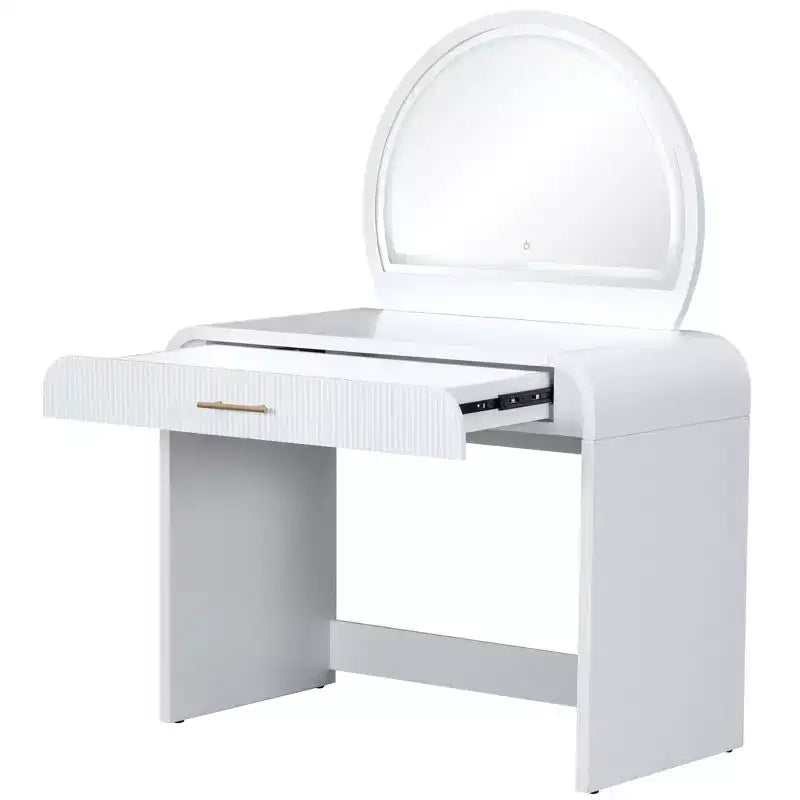 Coiffeuse 40W avec miroir lumineux à écran tactile