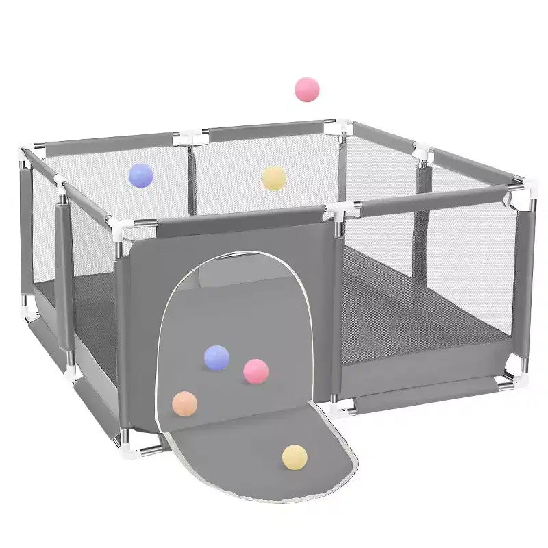 Parc pour bébé à 4 panneaux Spacieux et sécurisé Parc portable