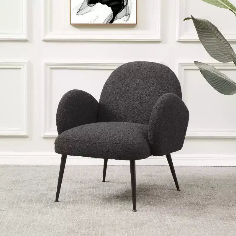Fauteuil d'appoint Fauteuil avec cadre en bois
