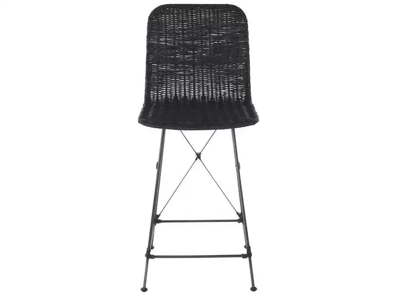 Tabouret de comptoir tissé