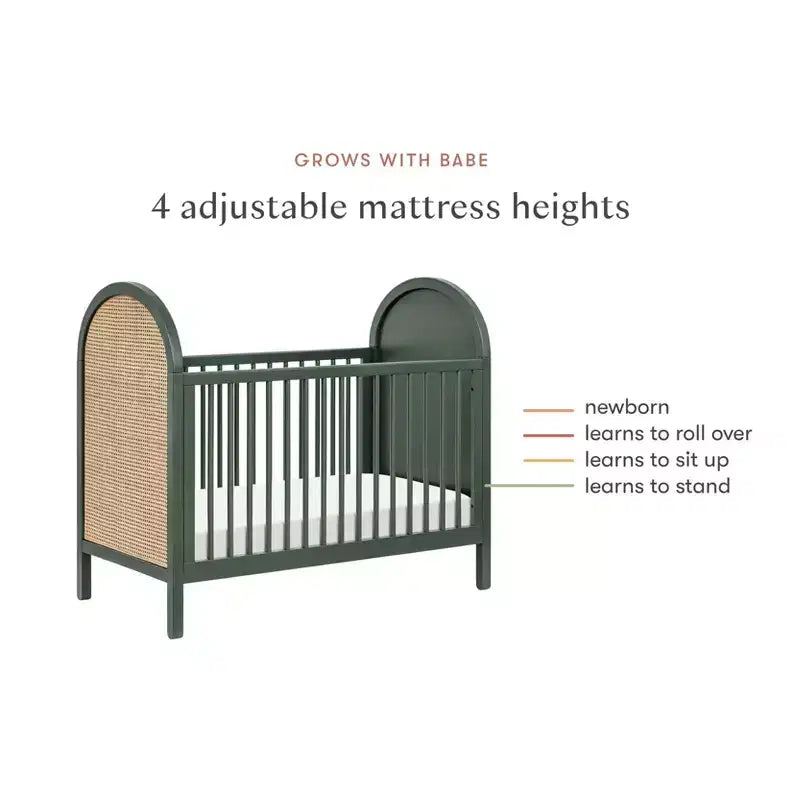 Lit de bébé convertible avec lit d'enfant