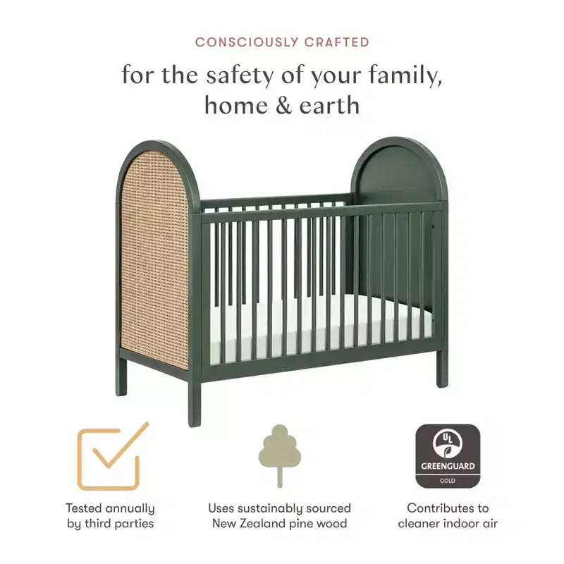 Lit de bébé convertible avec lit d'enfant