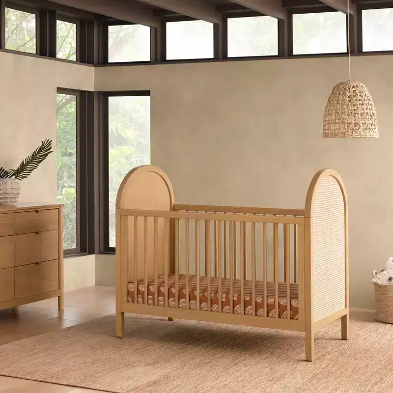 Lit de bébé convertible avec lit d'enfant