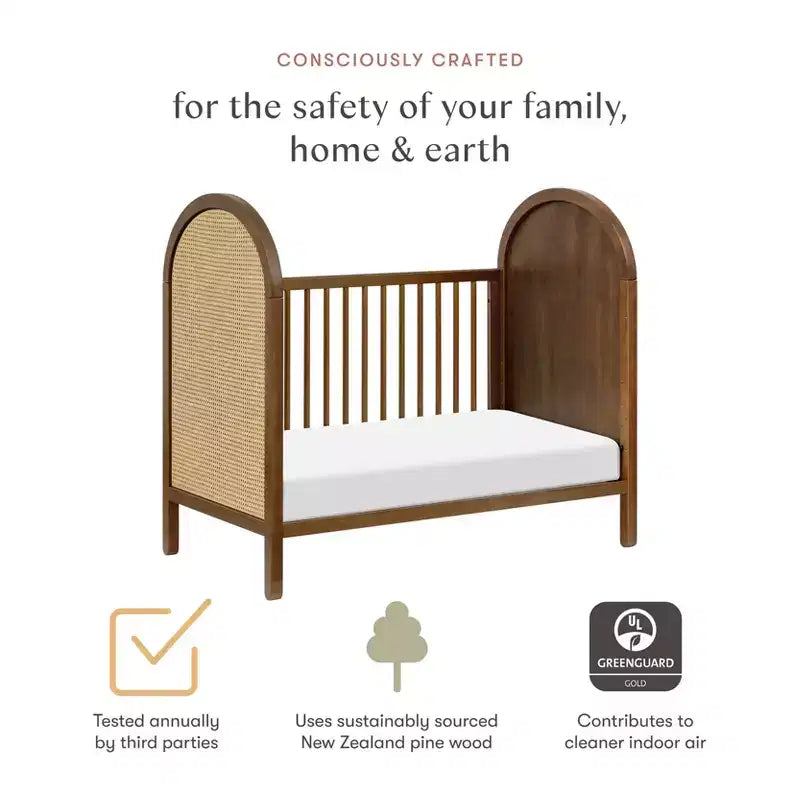 Lit de bébé convertible avec lit d'enfant