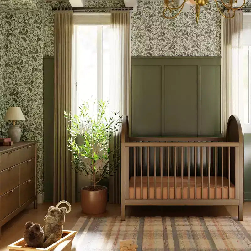 Lit de bébé convertible avec lit d'enfant