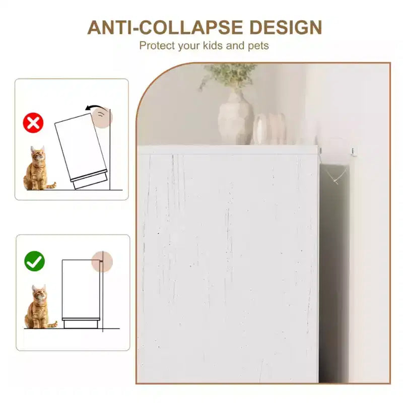 Commode en rotin à 7 tiroirs, 140 cm de large, 7 tiroirs avec poignées métalliques