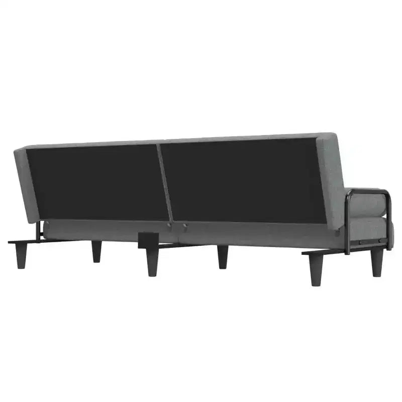 Canapé convertible avec accoudoirs Canapé inclinable Causeuse Tissu