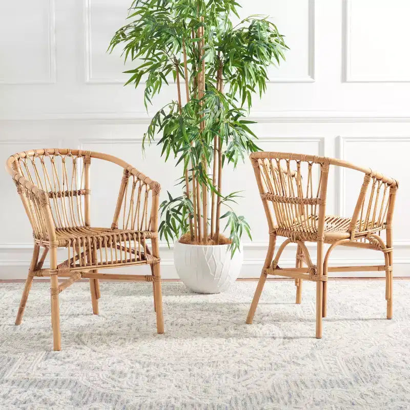 Fauteuil d'appoint en rotin