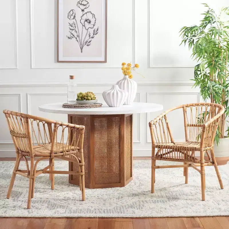 Fauteuil d'appoint en rotin