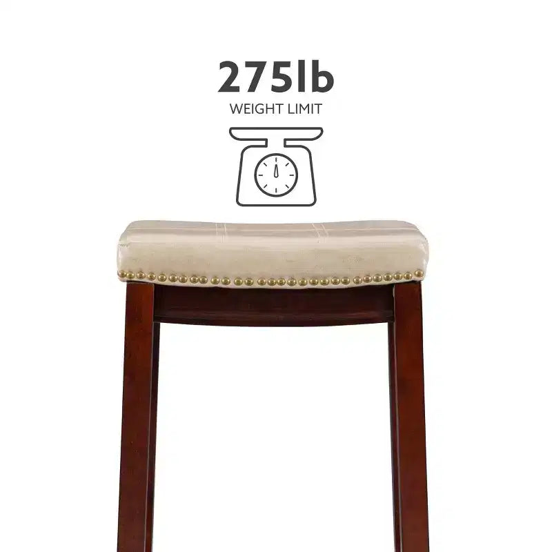 Tabourets de bar sans accoudoirs, sans dossier, repose-pieds