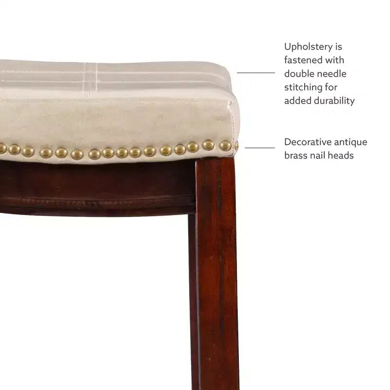 Tabourets de bar sans accoudoirs, sans dossier, repose-pieds