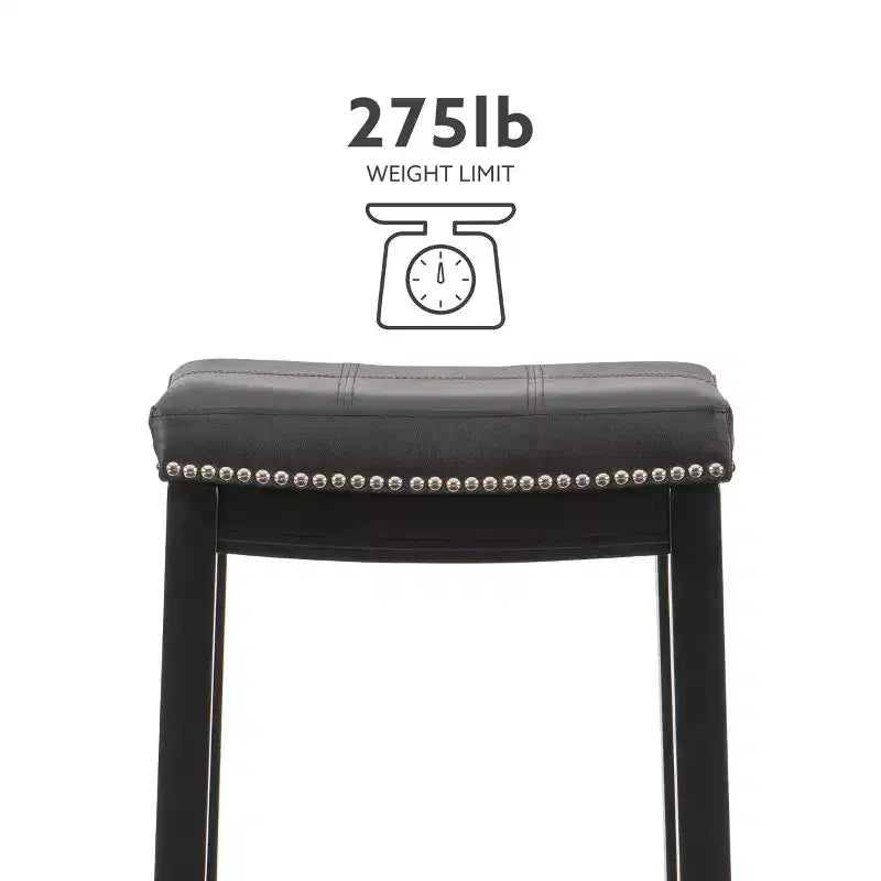 Tabourets de bar sans accoudoirs, sans dossier, repose-pieds