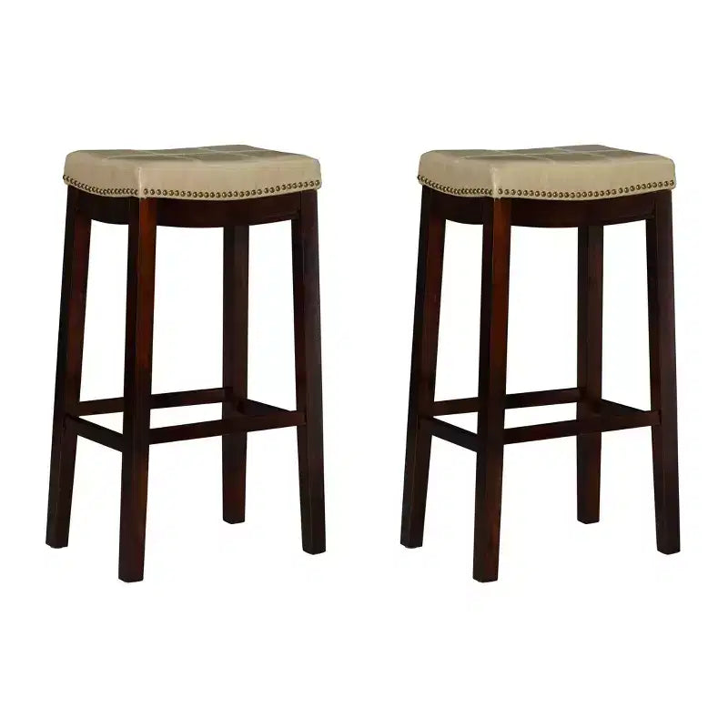 Set of 2 Claridge Barstools - Linon